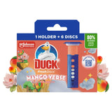 Mango Scented Fresh Disc Toilet Starter Kit with Holder and 6 Refills 36ml