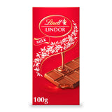 Lindt Lindor Smooth Milk Chocolate Bar 100g, UK version