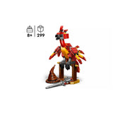 Lego Harry Potter Fawkes phoenix toy set 299 pieces, UK version
