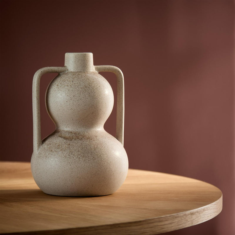 Habitat ceramic vase gourd handled 2500ml, UK version