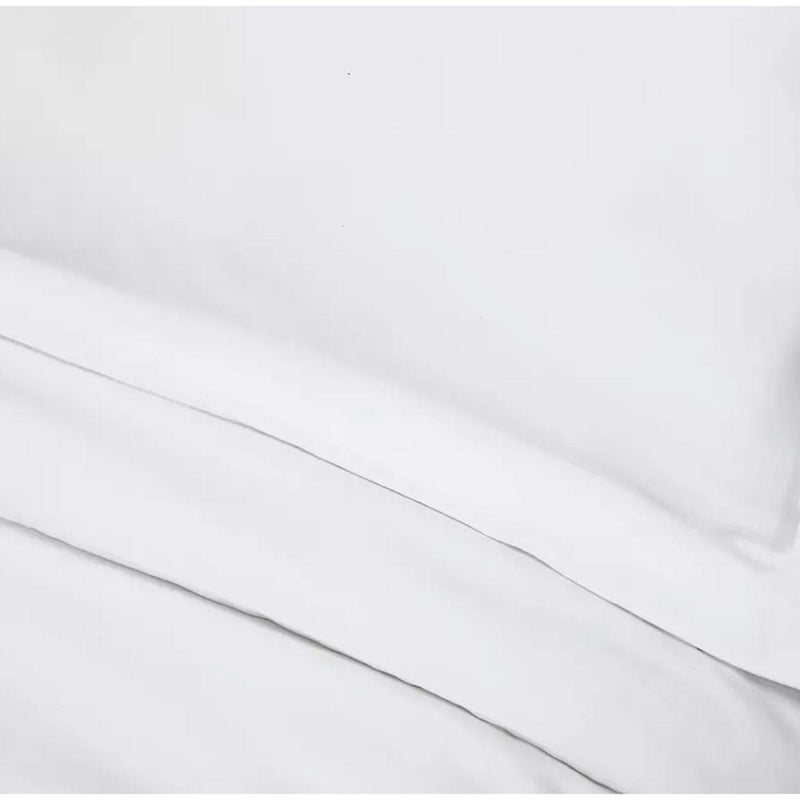 Habitat Egyptian cotton bedding set solid white, imported from the UK
