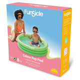 Funsicle 3 Ring inflatable paddling pool 3ft green, UK version