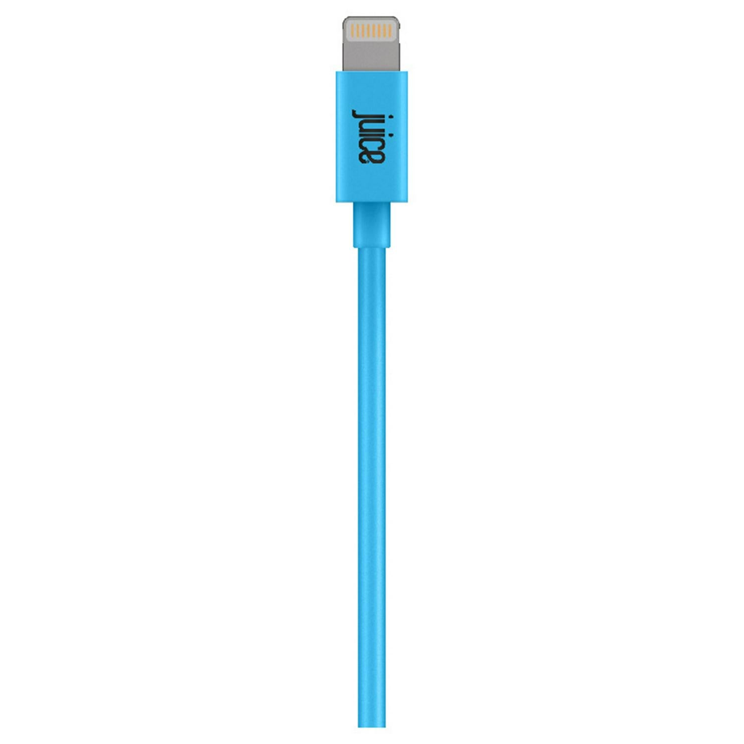 Juice Lightning Charge Cable Round Aqua 2m , UK version