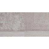 Luxury Egyptian Cotton Bath Towel or Sheet with Plush Pile, Silver Striped Design