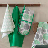 Habitat Linear Circles Double Oven Gloves