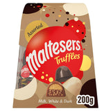 Maltesers Assorted Truffles White, Dark & Milk Chocolate Gift Box of Chocolates 200g