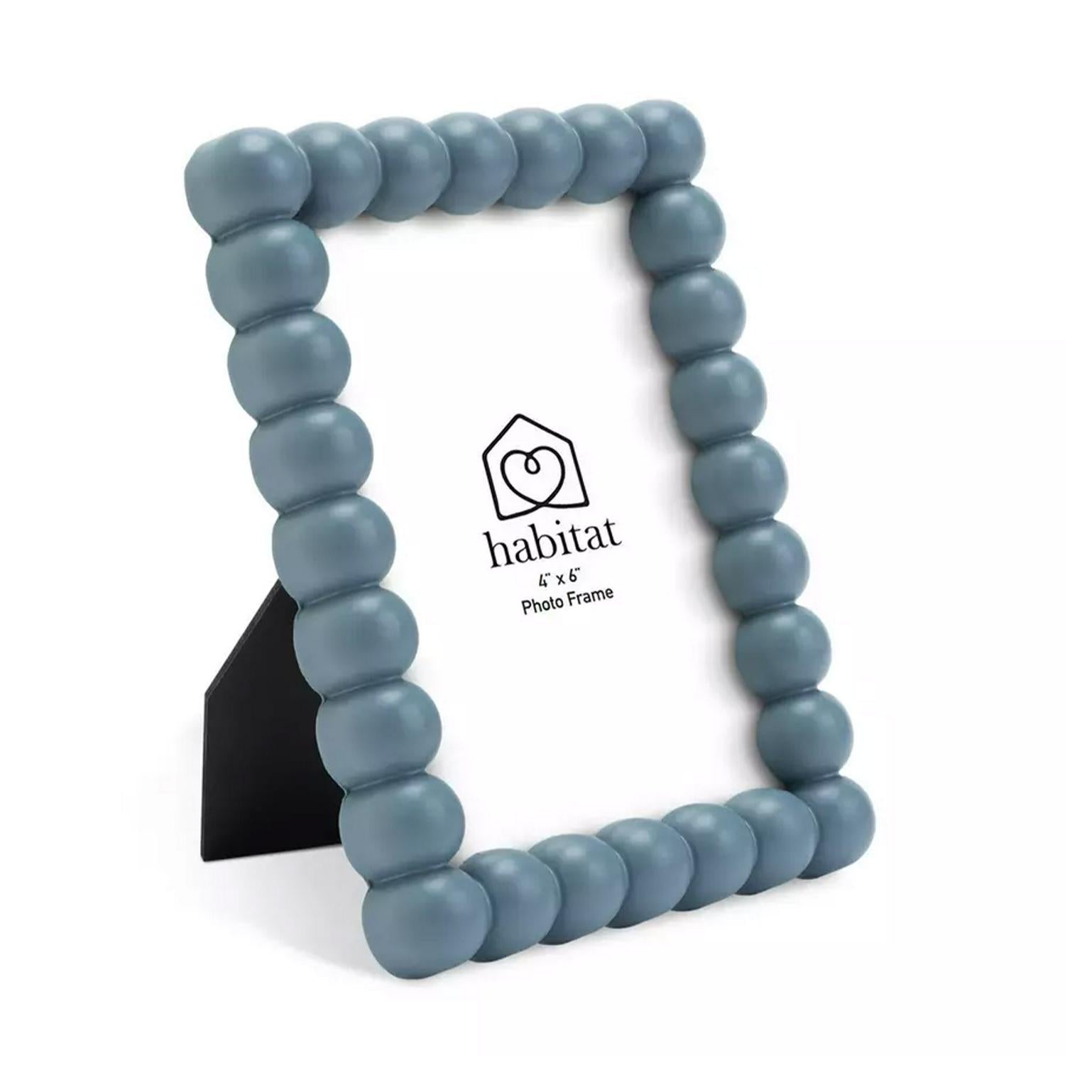 Habitat Bobble Frame Blue 4x6 inch, UK version