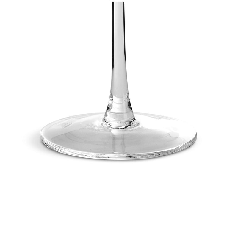 Habitat wide ribbed Champagne Flute Clear UK version