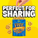 Flipz Peanut Butter Flavour Coated Pretzel Snacks 90g