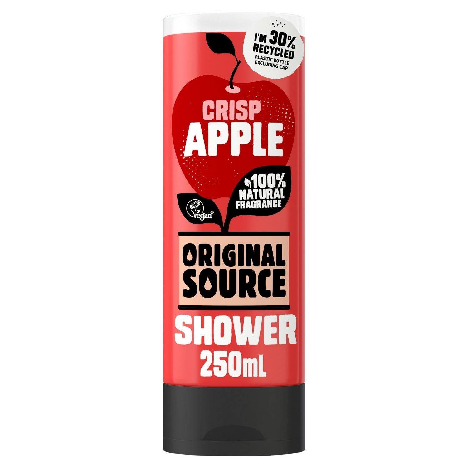 Original Source shower gel crisp apple 250ml, imported from the UK
