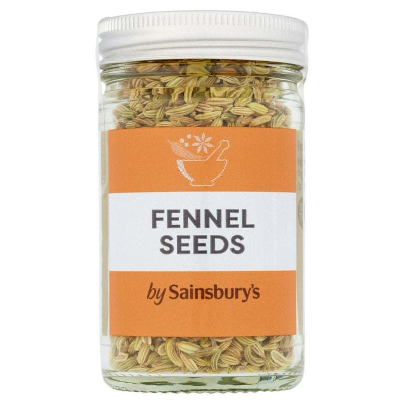 Sainsbury's Fenchelsamen Gewürzglas 34g (Britische Marke)
