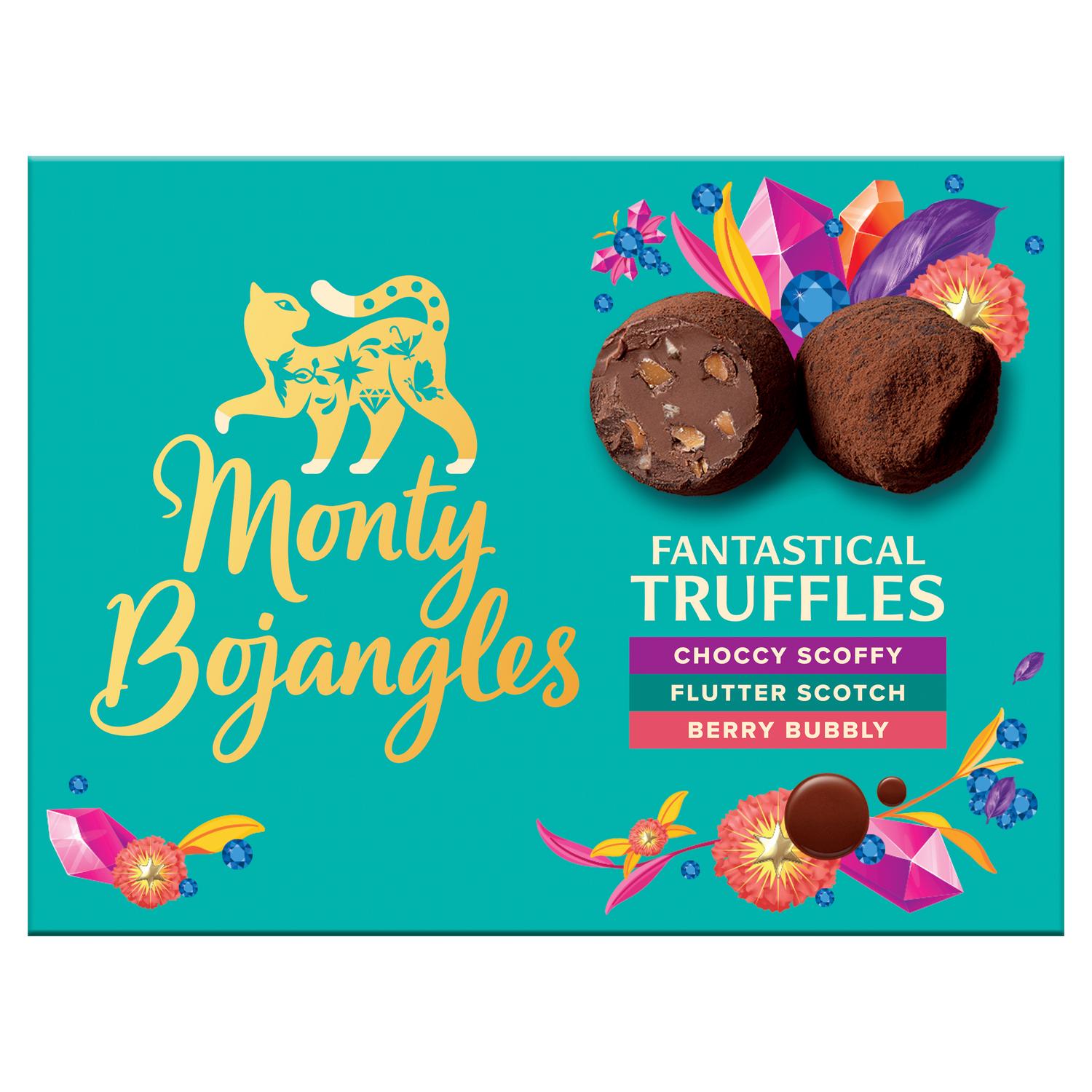 Monty Bojangles Truffle Selection 135g, imported from the UK