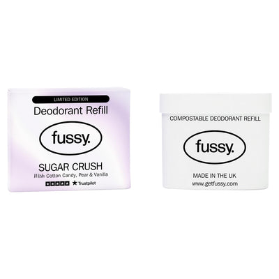 Sainsburys Natural Probiotic Deodorant Refill Cotton Candy & Vanilla 40g- Buy online at McGrocer