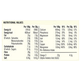 Linwoods milled organic chia seeds 200g pouch, UK version
