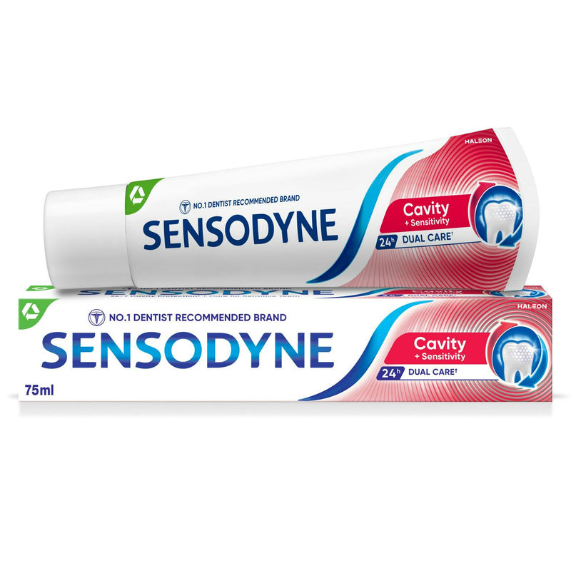 Sensodyne cavity sensitivity toothpaste 75ml, imported from the UK