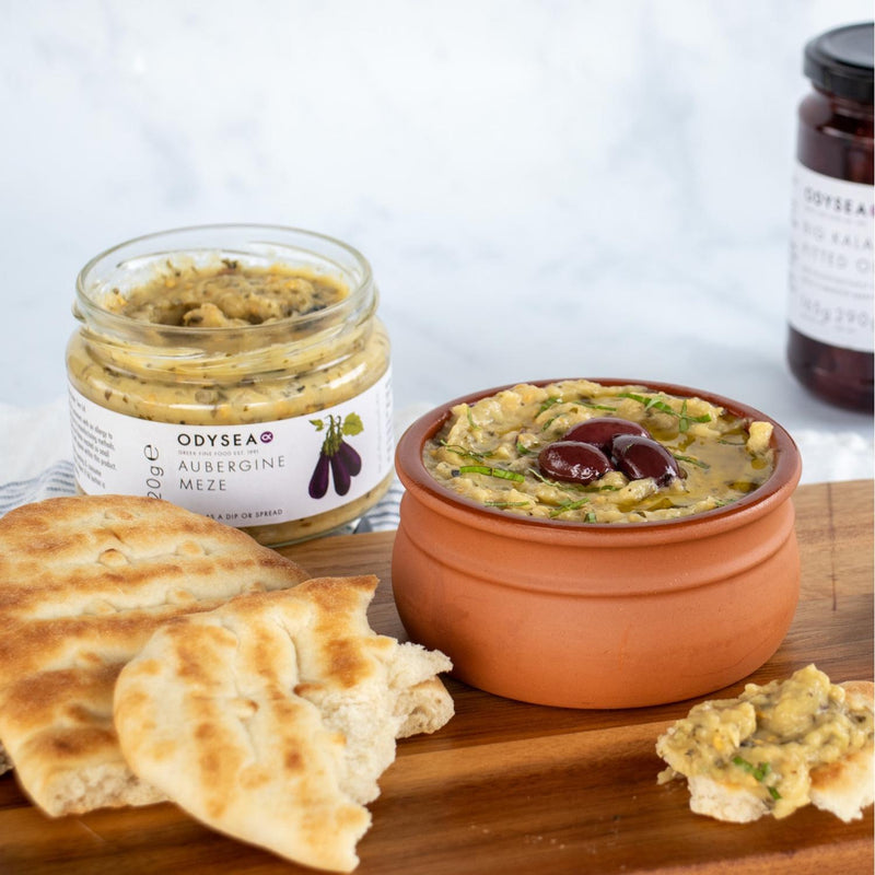 Odysea Auberginen-Meze-Dip 220 g, importiert aus Großbritannien