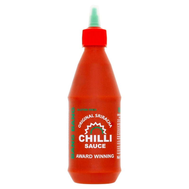 Salsa de chile Sriracha Bangthai 480 g - Producto británico
