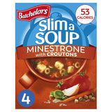Batchelors Slim a Soup Minestrone Sachets x4 61g - British product