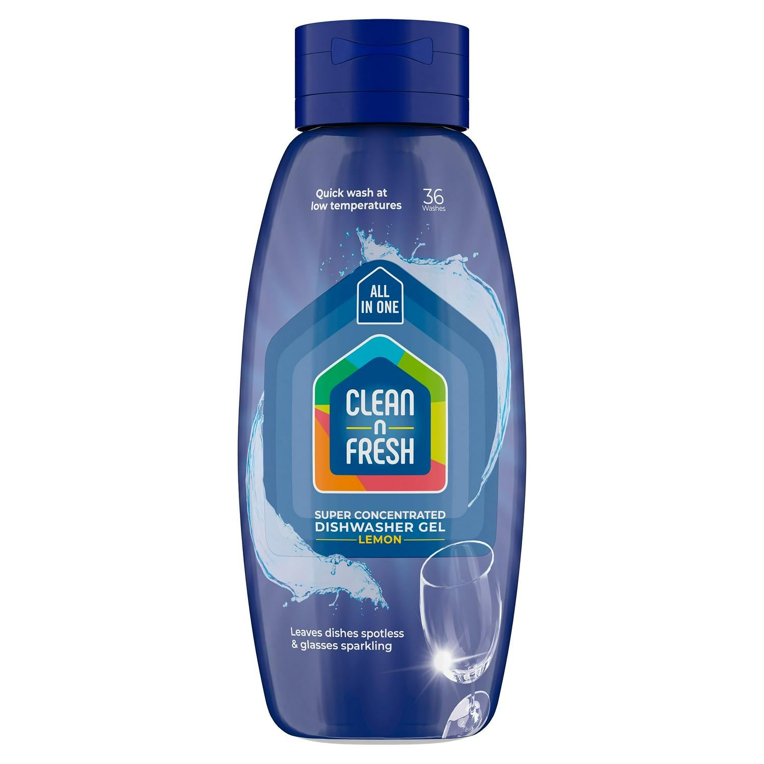 Clean n Fresh lemon dishwasher gel 720ml - British product