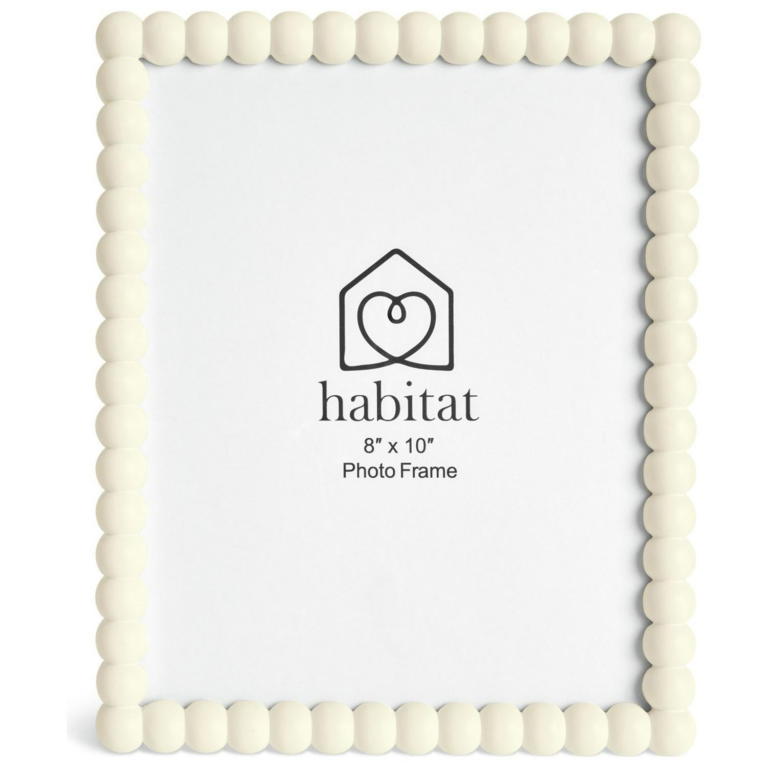 Habitat bobble picture frame white 8x10, UK version