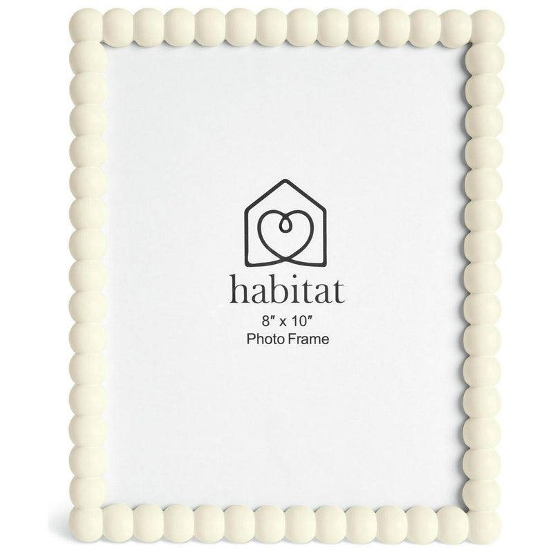 Habitat bobble picture frame white 8x10, UK version