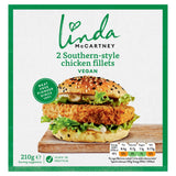 Linda McCartney Southern Style vegan chicken fillets 210g, UK version