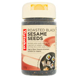 Yutaka roasted black sesame seeds 100g (British brand)