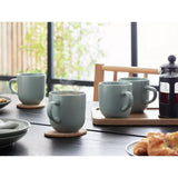 Habitat matte green mug, UK version