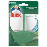Duck Aqua Green Rim Block Toilet Cleaner 36g - British product