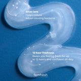 Femfresh Silvercare intimate wash 250ml - British product
