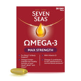 Seven Seas Omega-3 Fish Oil Capsules 30 Pack (British brand)