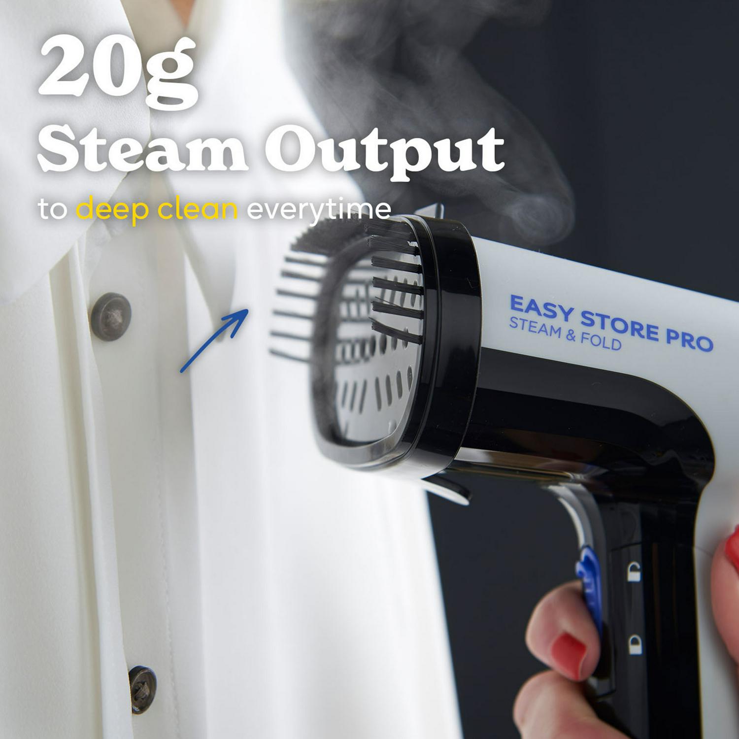 Russell Hobbs Steam Genie Easy Store Handheld Steamer, imported from the UK
