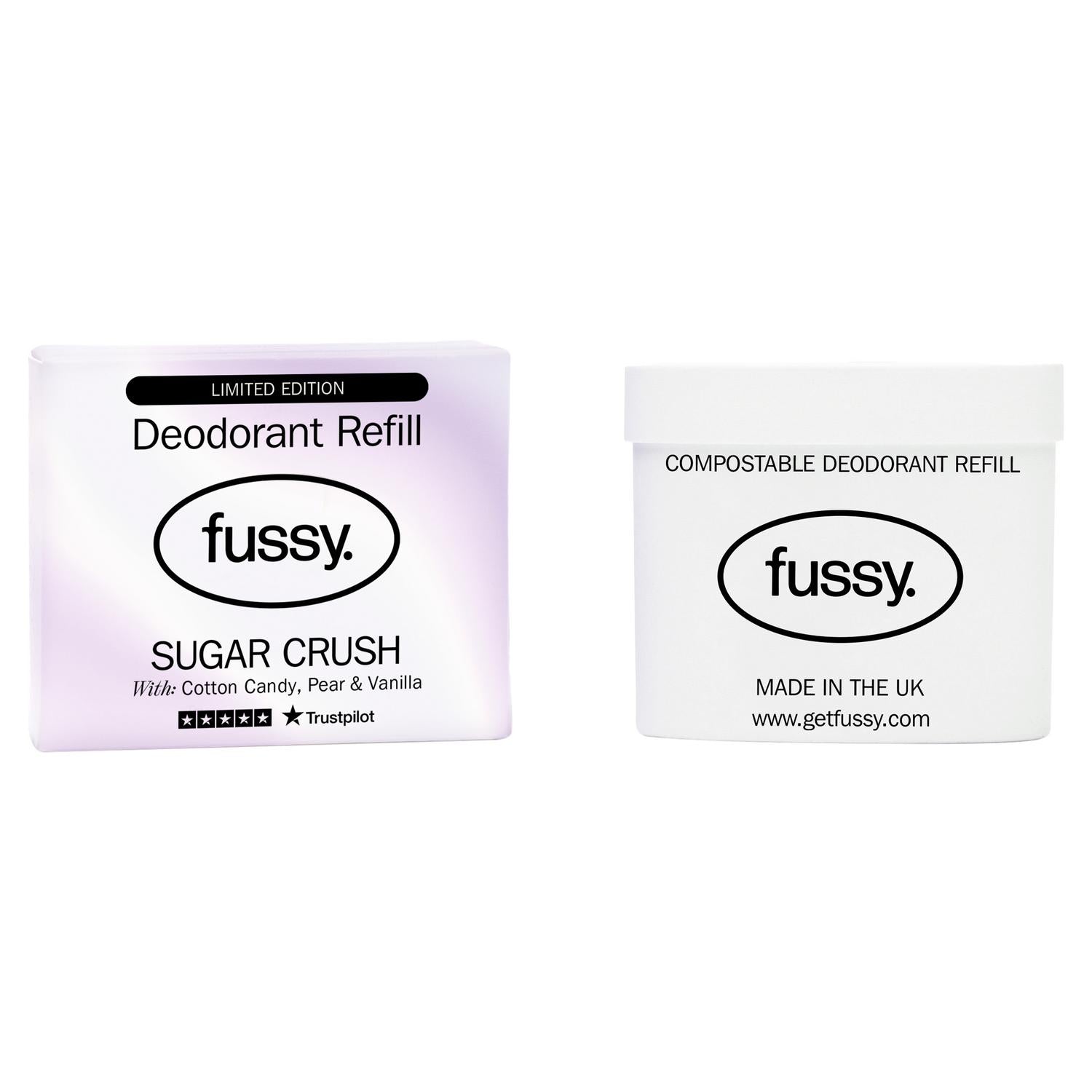 Fussy Sugar Crush Deodorant Refill 40g