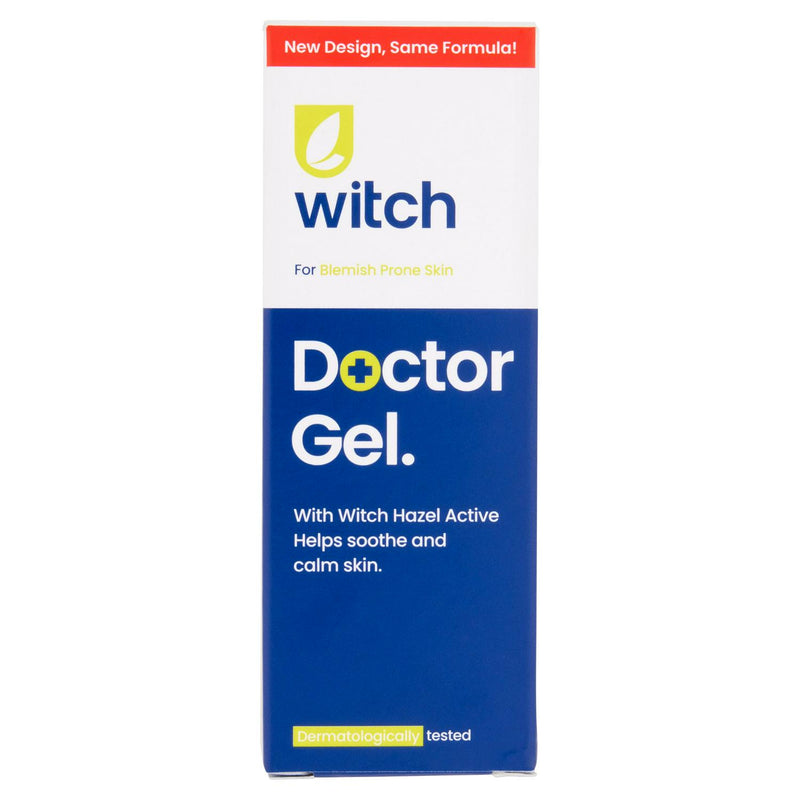Witch Doctor witch hazel skin treatment gel 35g (British brand)