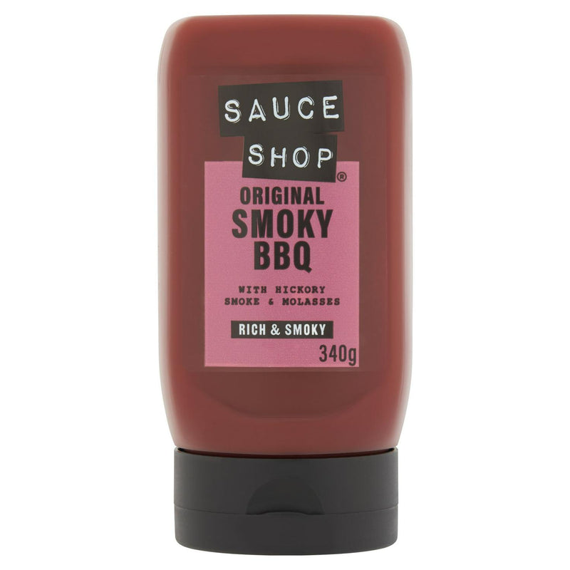 Sauce Shop BBQ Sauce Hickory Molasses 340g - British product