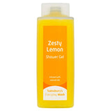 Sainsbury's Everyday Wash shower gel Zesty Lemon 500ml (British brand)