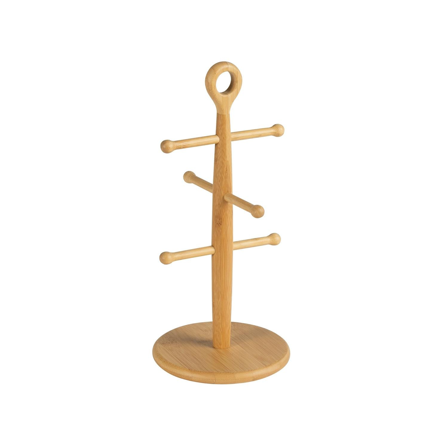 Habitat Bamboo Mug Tree Kitchen Cup Holder, UK version