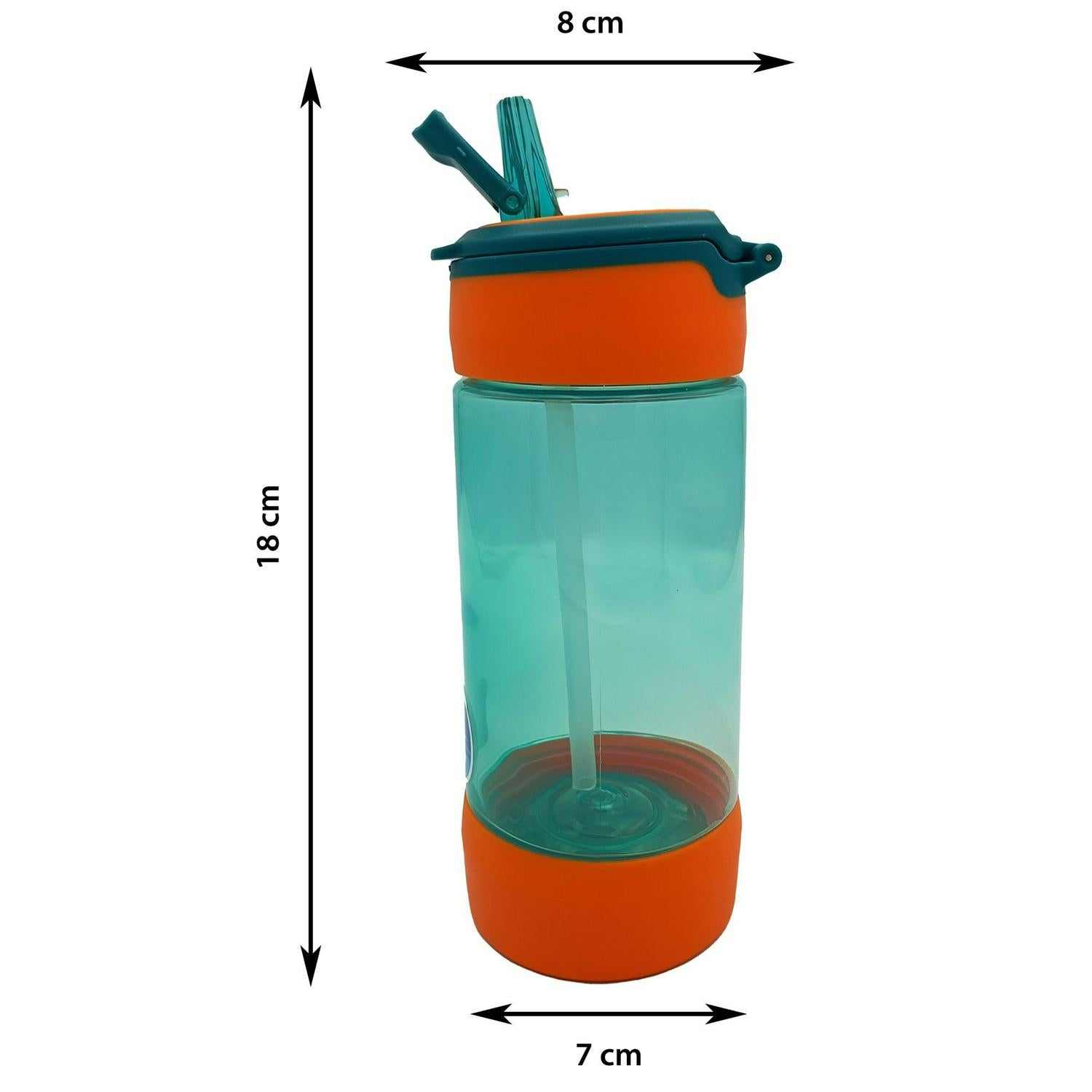 Cool Gear orange LED water bottle 450ml - British product