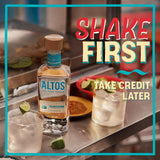 Olmeca Altos 100% Agave Plata Tequila 70cl, imported from the UK