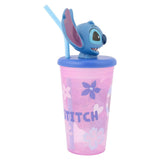 Disney Stitch 3D Head Cup Lilac 444ml - British product