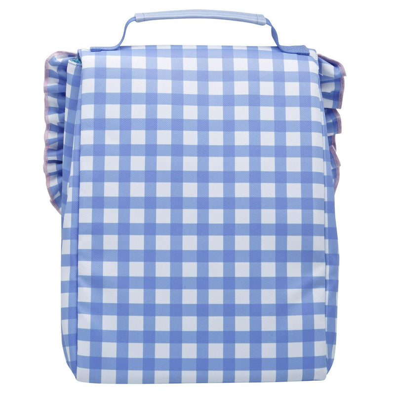 Smash gingham ribbon lunch bag - British product