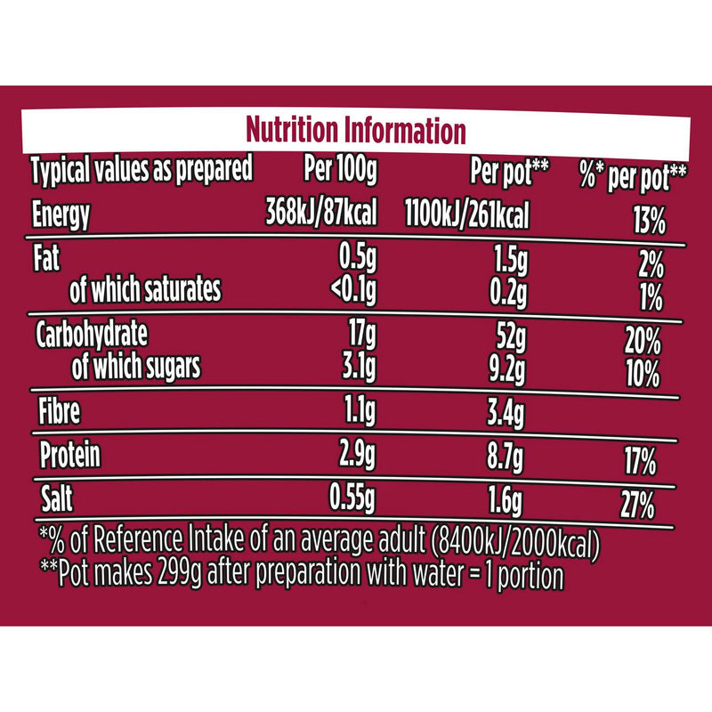 Pot Noodle Pot Pasta Bolognese 73g, imported from the UK