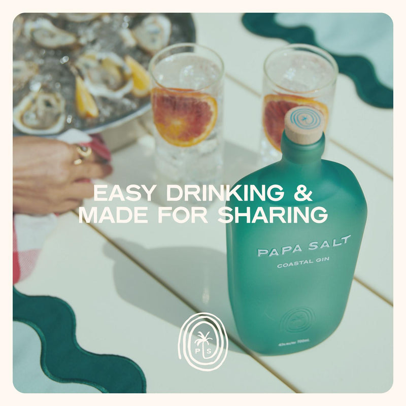 Papa Salt Coastal Gin 700ml, UK version