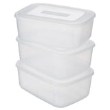 Sainsbury's Home Storage Boxes 2.6L x3 Pack (British brand)