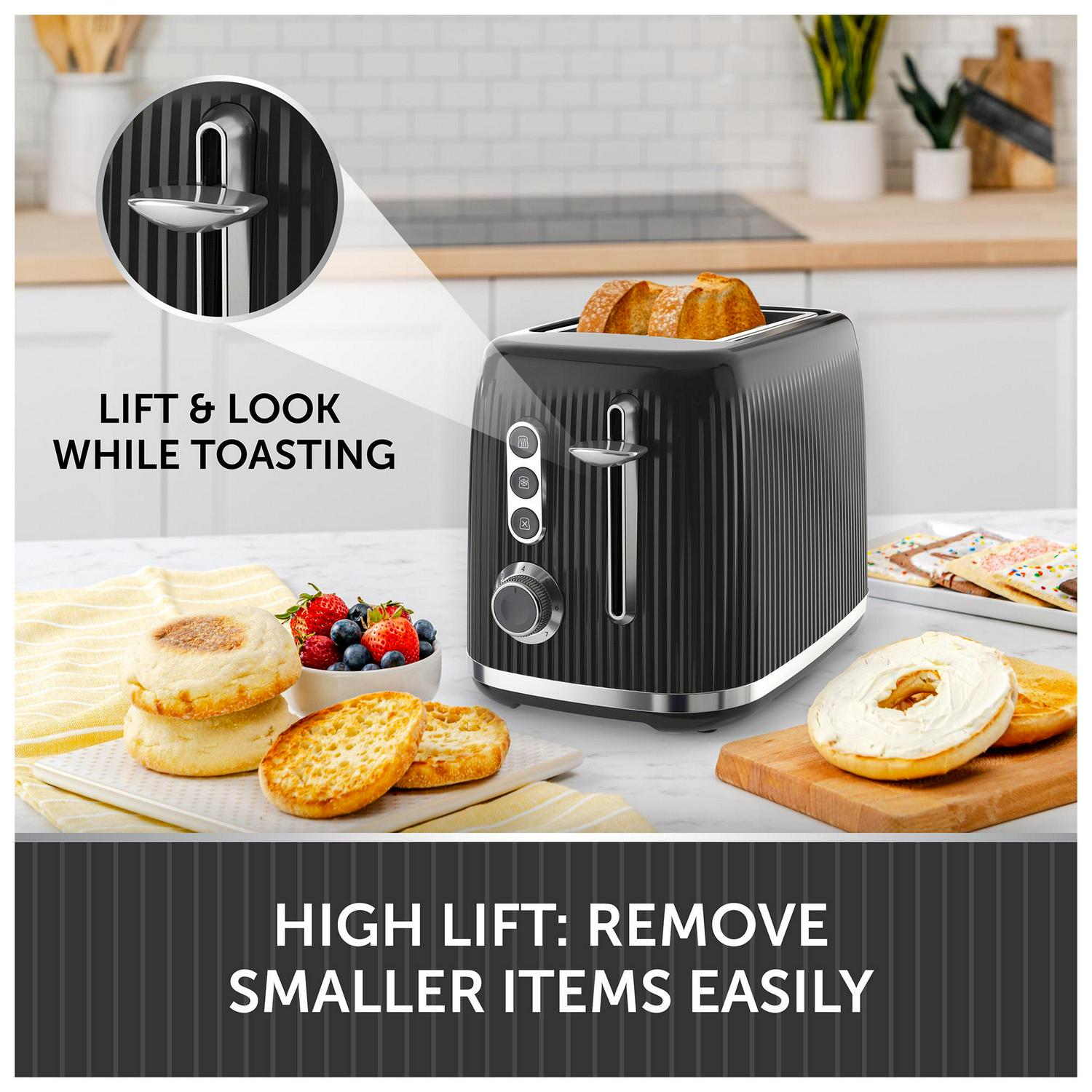 Breville Bold 2 Slice Toaster Black - British product