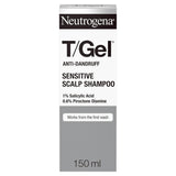 Neutrogena T/Gel anti-dandruff shampoo sensitive scalp 150ml, imported from the UK