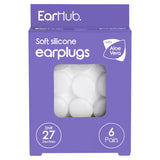 EarHub Sleepwell Silicone Earplugs With Carrying Case , UK version