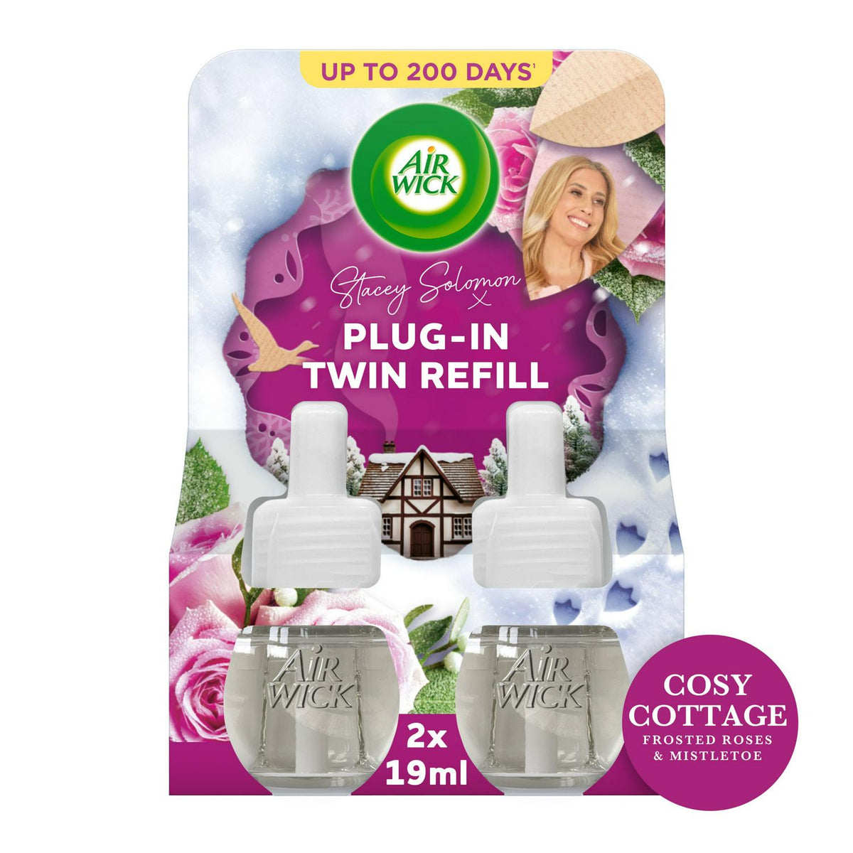 Air Wick Cosy Cottage Electrical Plug In Twin Refill 2 x 19ml