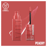 Maybelline liquid lipstick peachy shade, imported from the UK