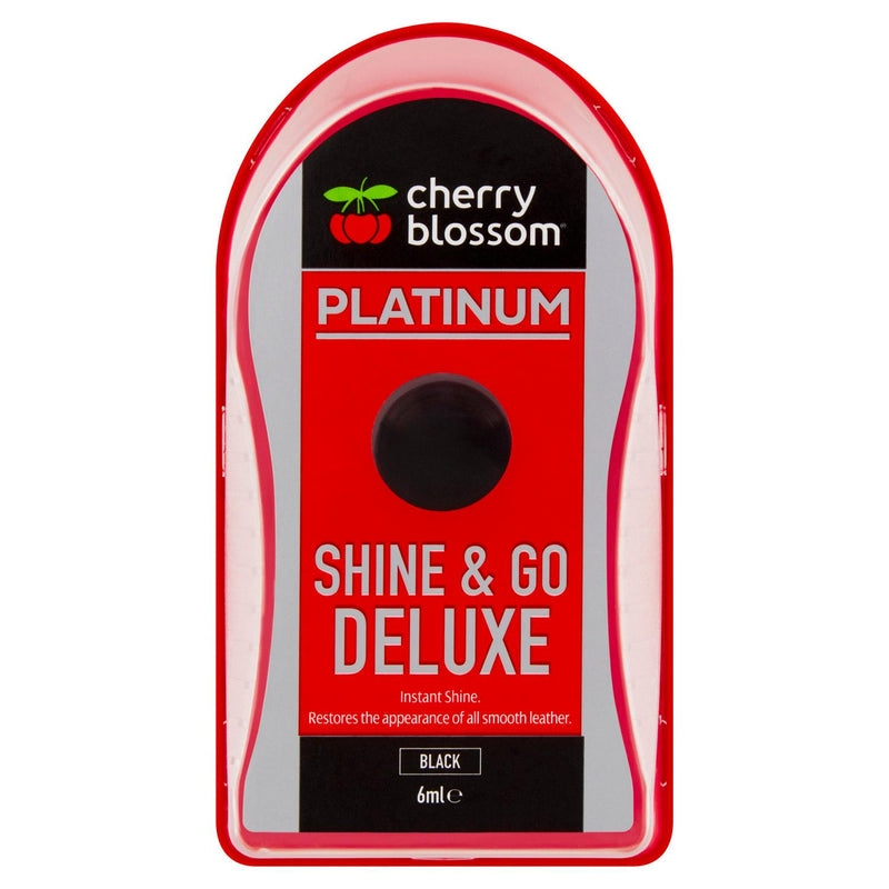 Cherry Blossom shoe polish black 6ml - British product
